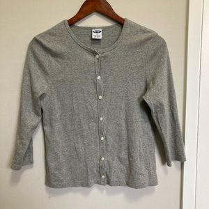 Shrunken style cardigan from gap